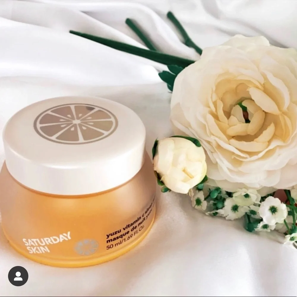 🍋 Saturday Skin Yuzu Vitamin C Sleep Mask